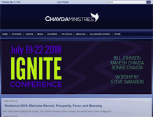 Tablet Screenshot of chavdaministries.org